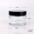 100g empty round face cream jar cosmetic packing cream glass jar